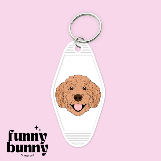 Doodle Dog - Motel Keychain