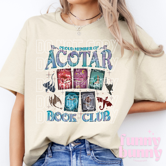 Dragon Book Club - DTF Transfer