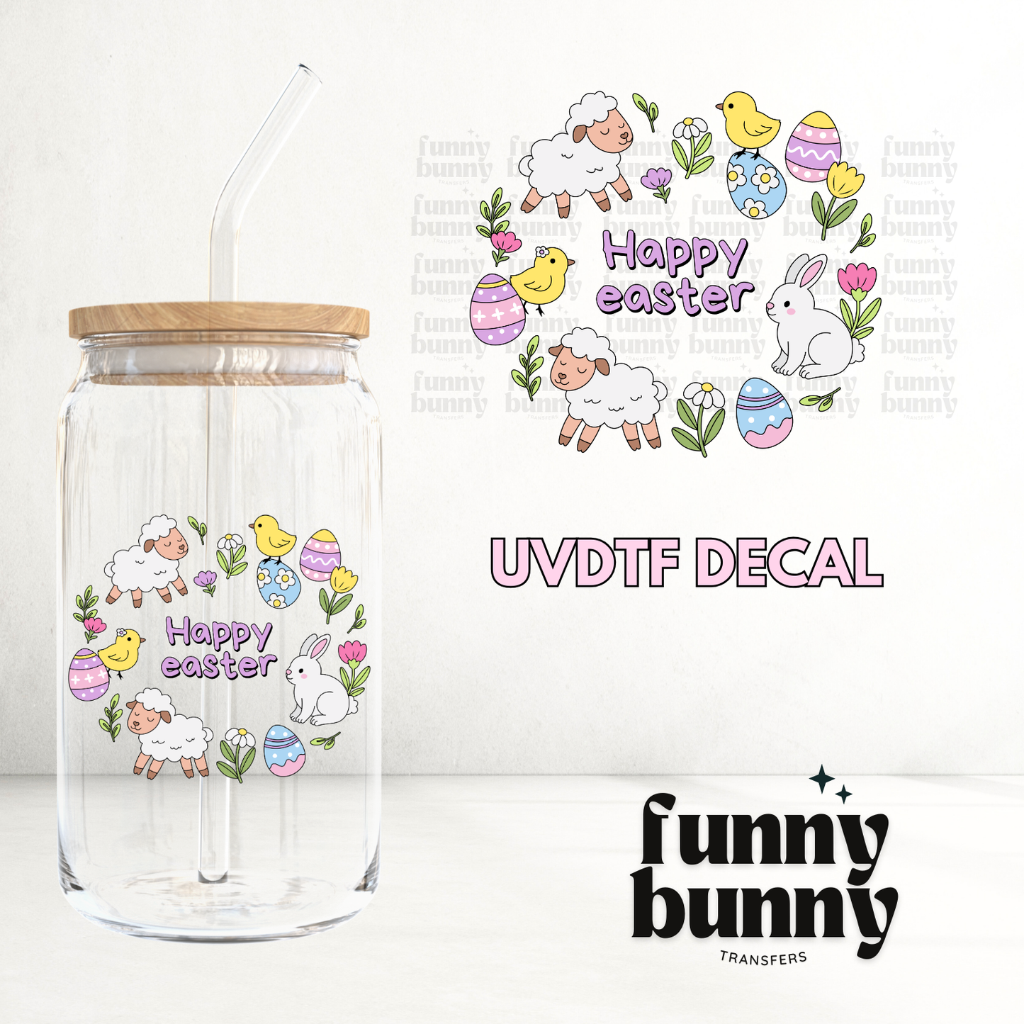 Easter Essentials - UVDTF Decal