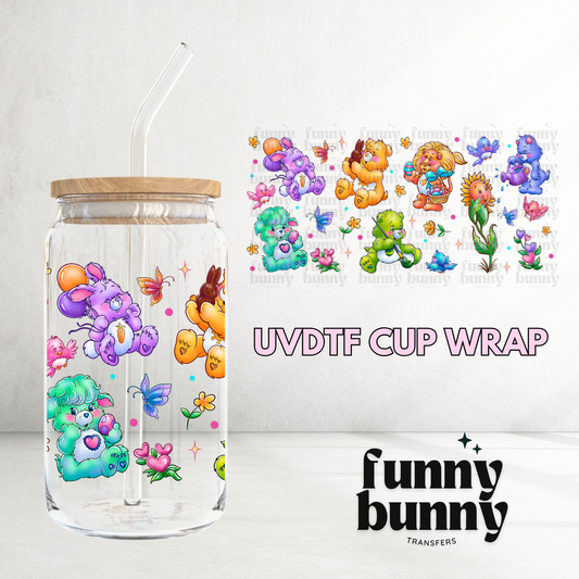 Easter Love Bears - 16oz UVDTF Cup Wrap