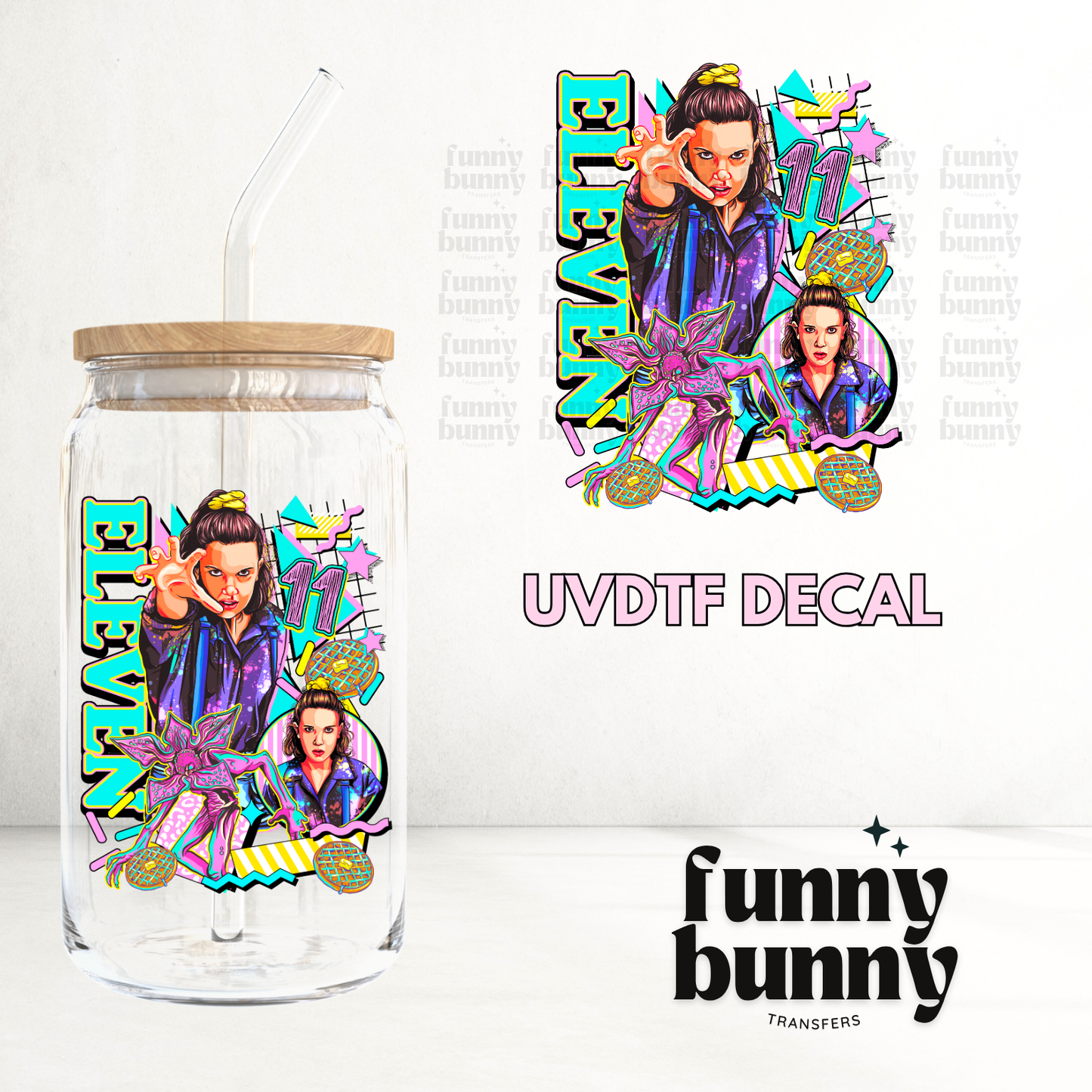 Eleven - UVDTF Decal