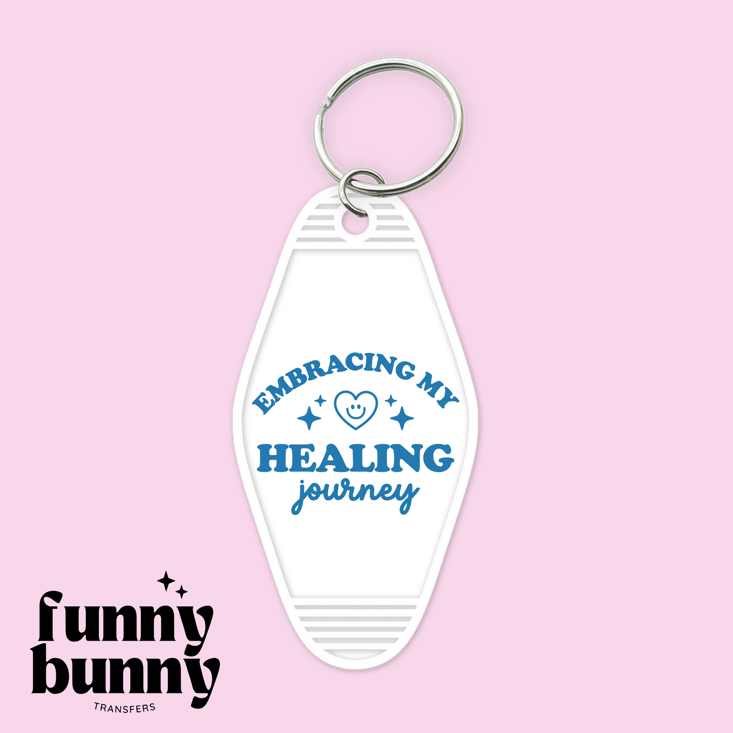 Embracing My Healing Journey - Motel Keychain