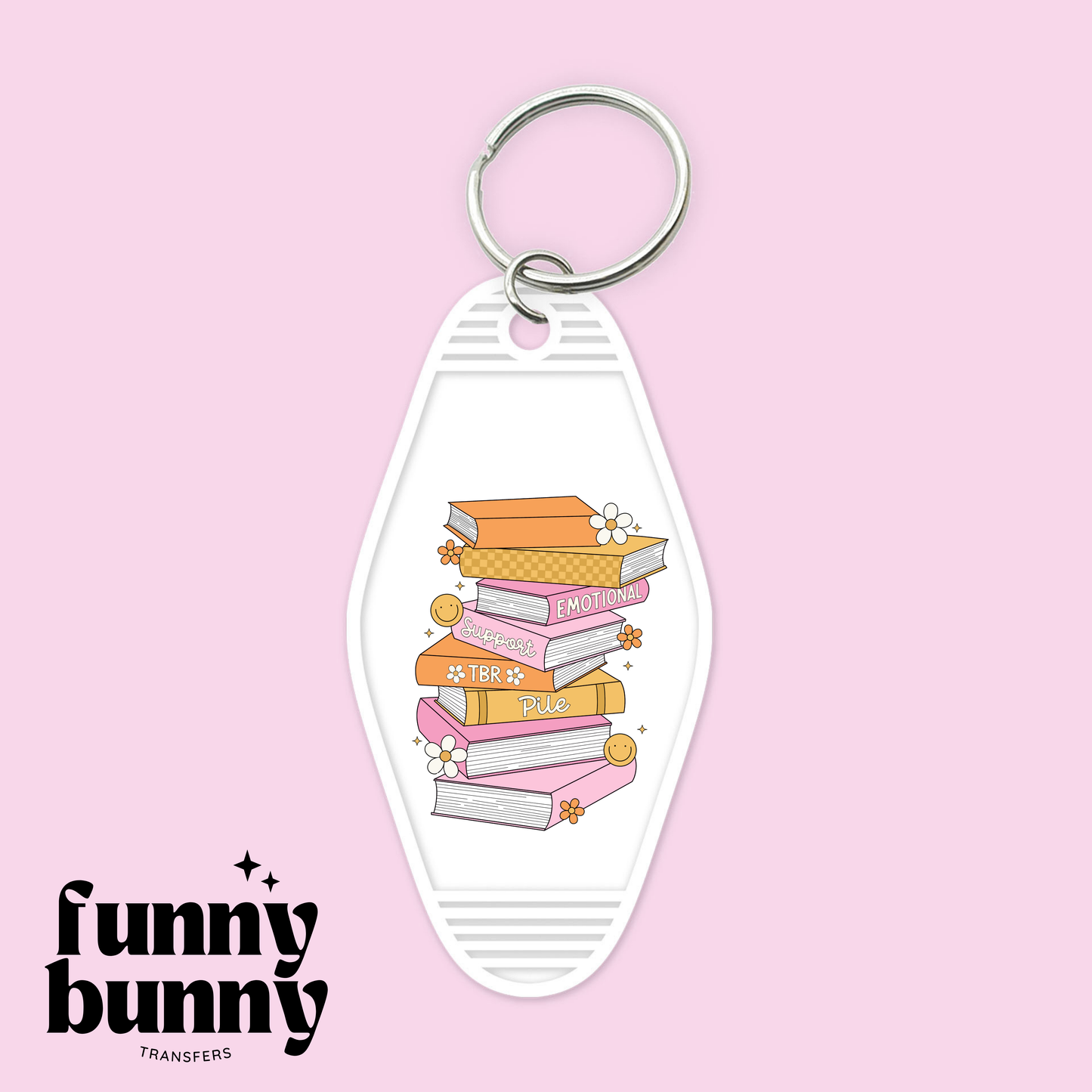 Emotional TBR File - Motel Keychain