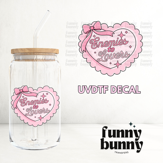 Enemies to Lovers Heart - UVDTF Decal