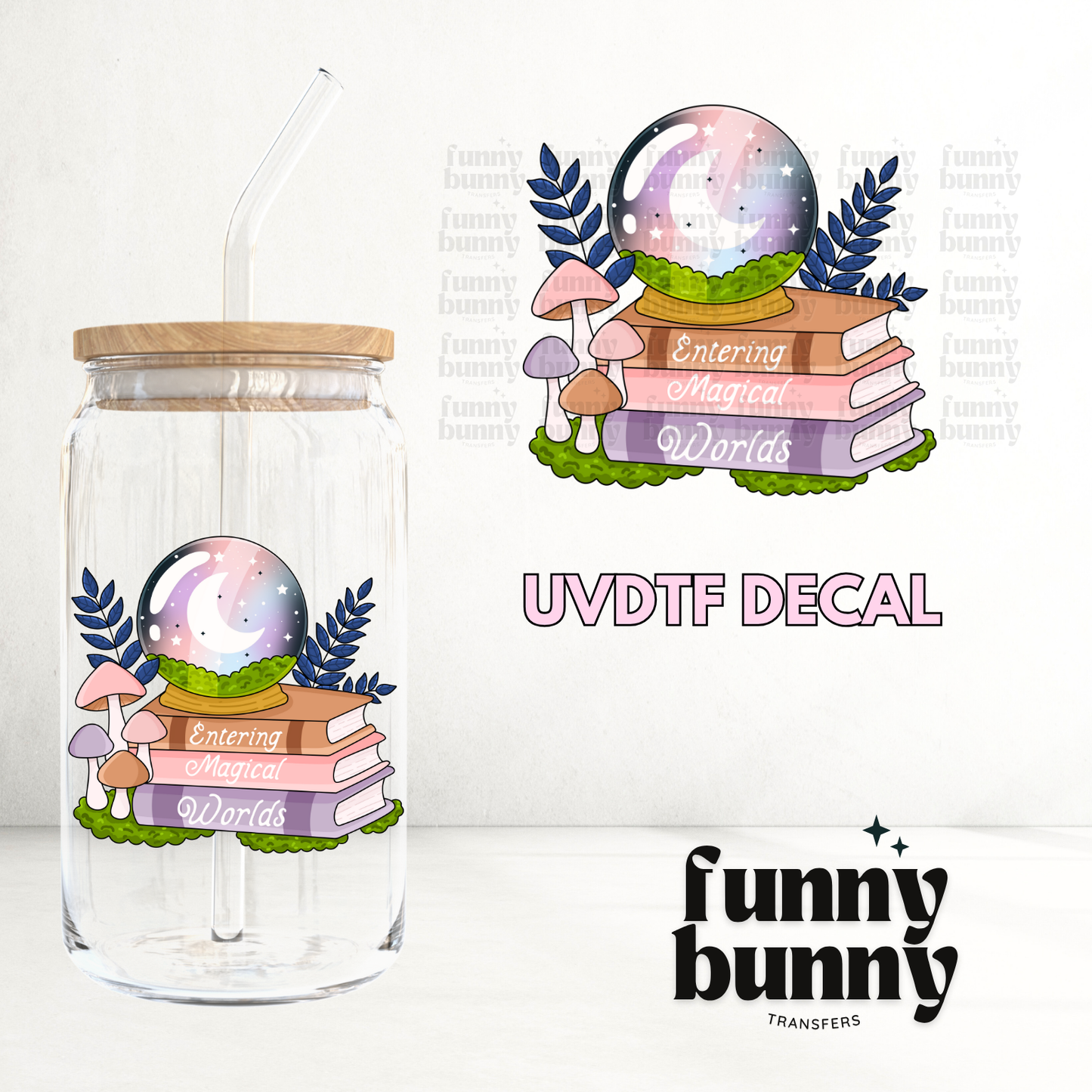 Entering Magical Worlds - UVDTF Decal