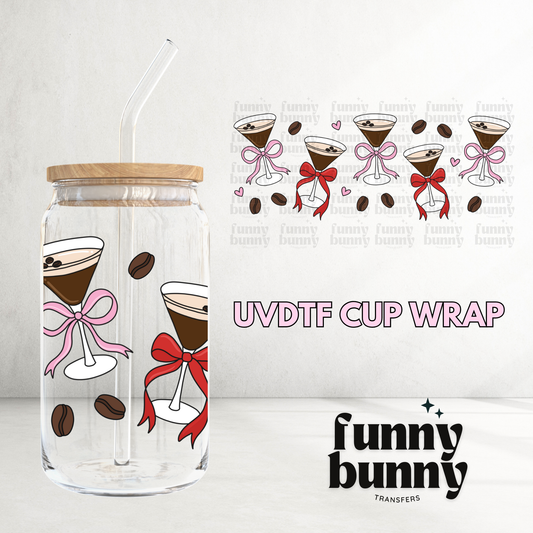 Espresso Martinis - 16oz UVDTF Cup Wrap