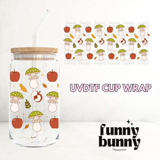 Fall Apples - 16oz UVDTF Cup Wrap