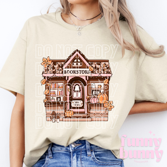 Fall Bookstore - DTF Transfer
