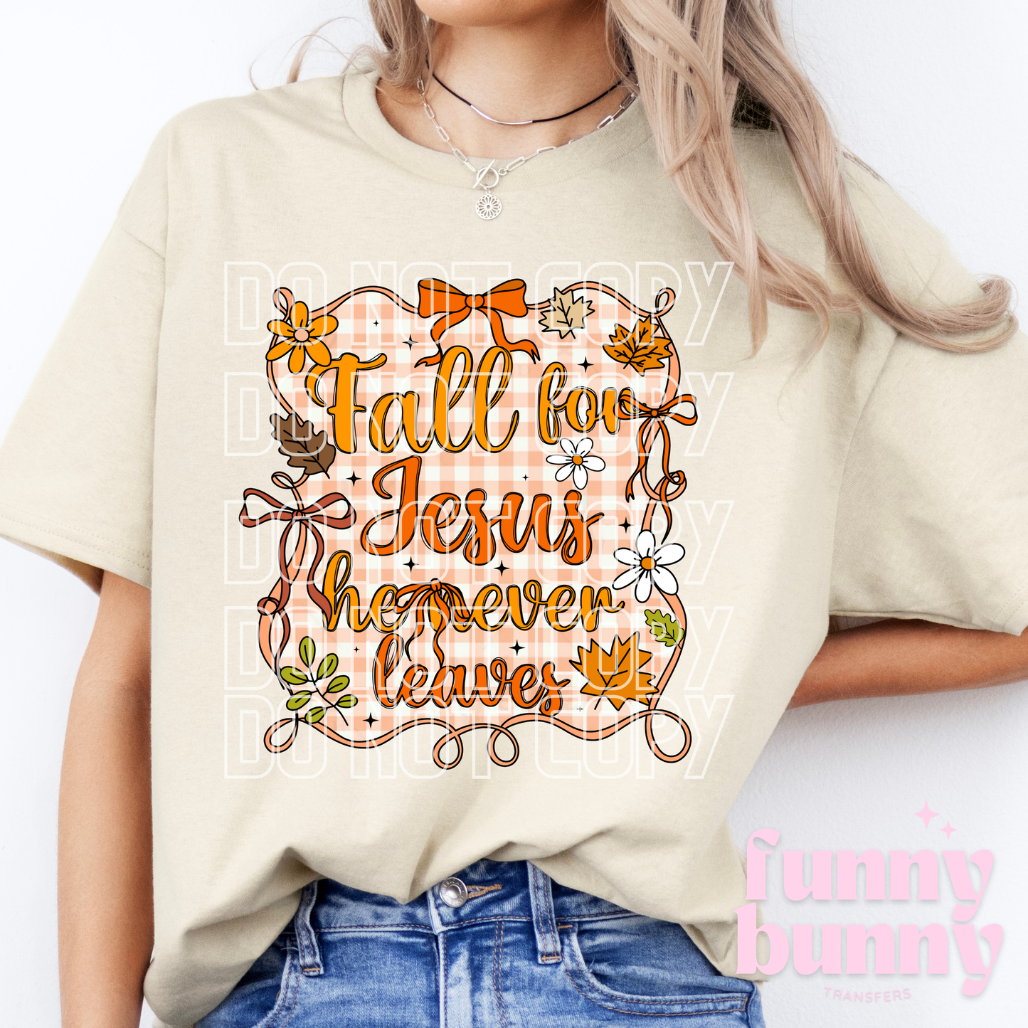 Fall For Jesus - DTF Transfer
