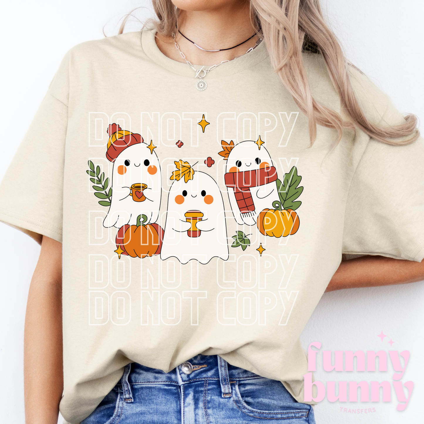 Fall Ghosties - DTF Transfer