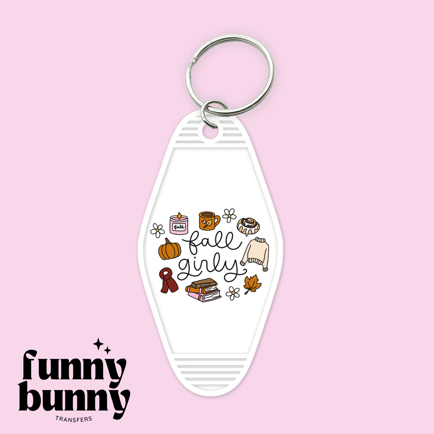 Fall Girly  - Motel Keychain