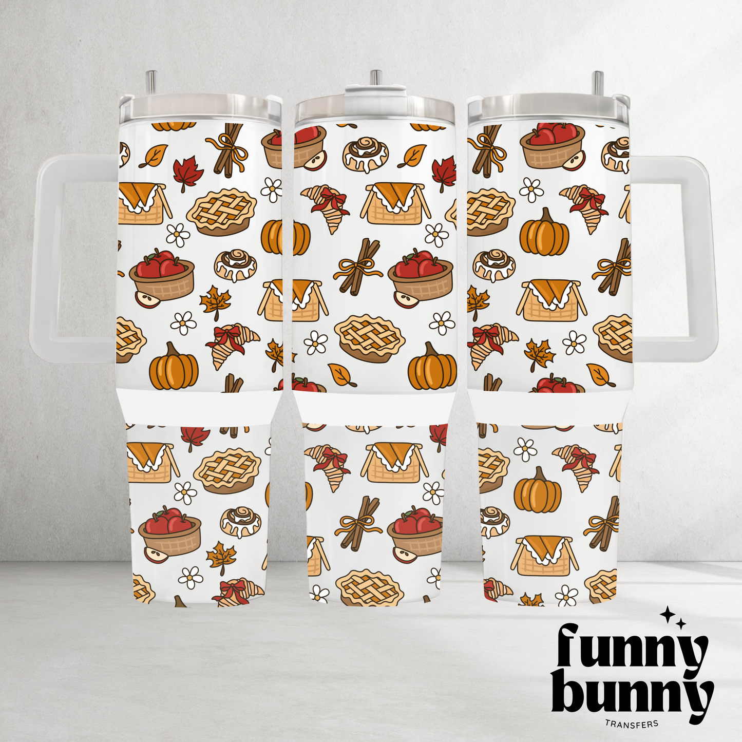 Fall Picnic 2.0 - 40oz UVDTF Tumbler Wrap