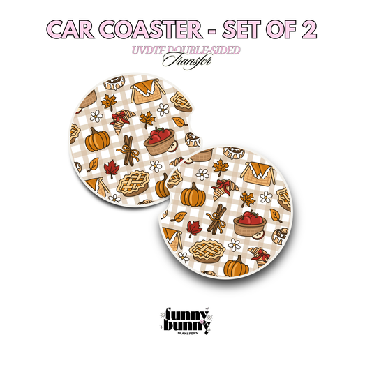 Fall Picnic 2.0 - UVDTF Coaster
