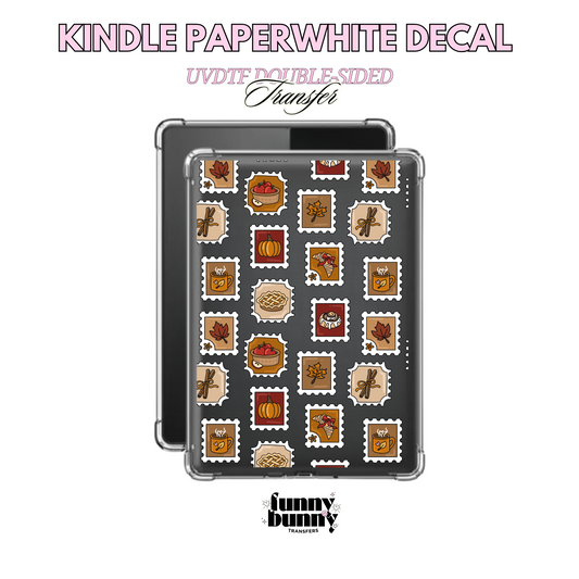 Fall Stamps - Kindle Decal