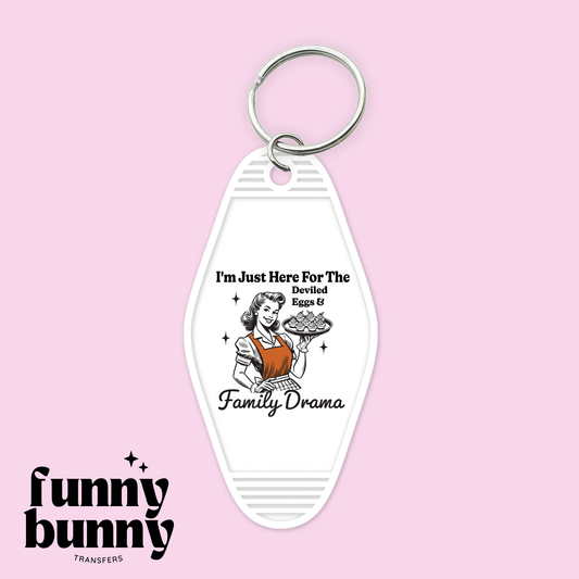 Family Drama - Motel Keychain