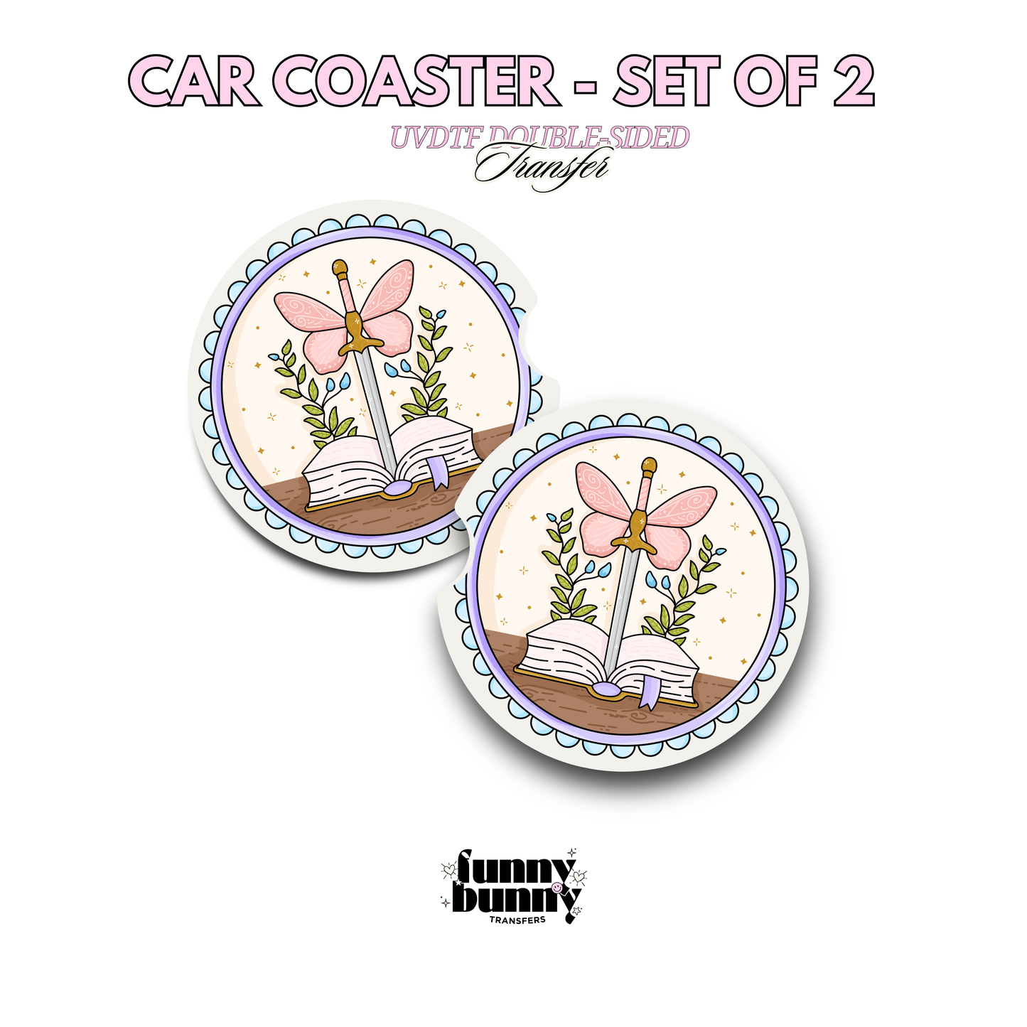 Fantacy I - UVDTF Coaster