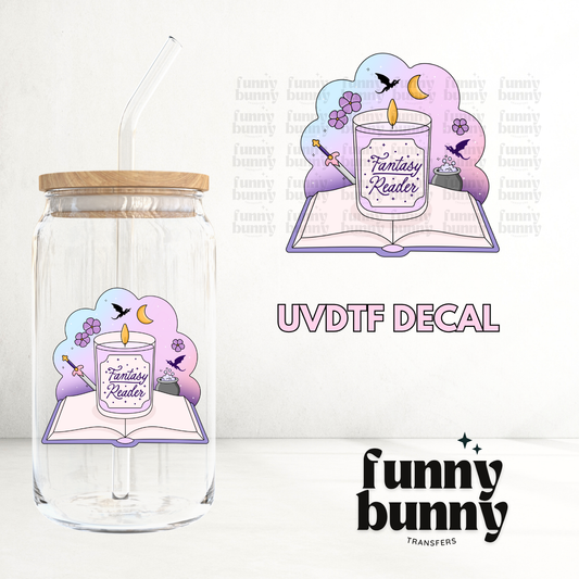 Fantasy Reader - UVDTF Decal