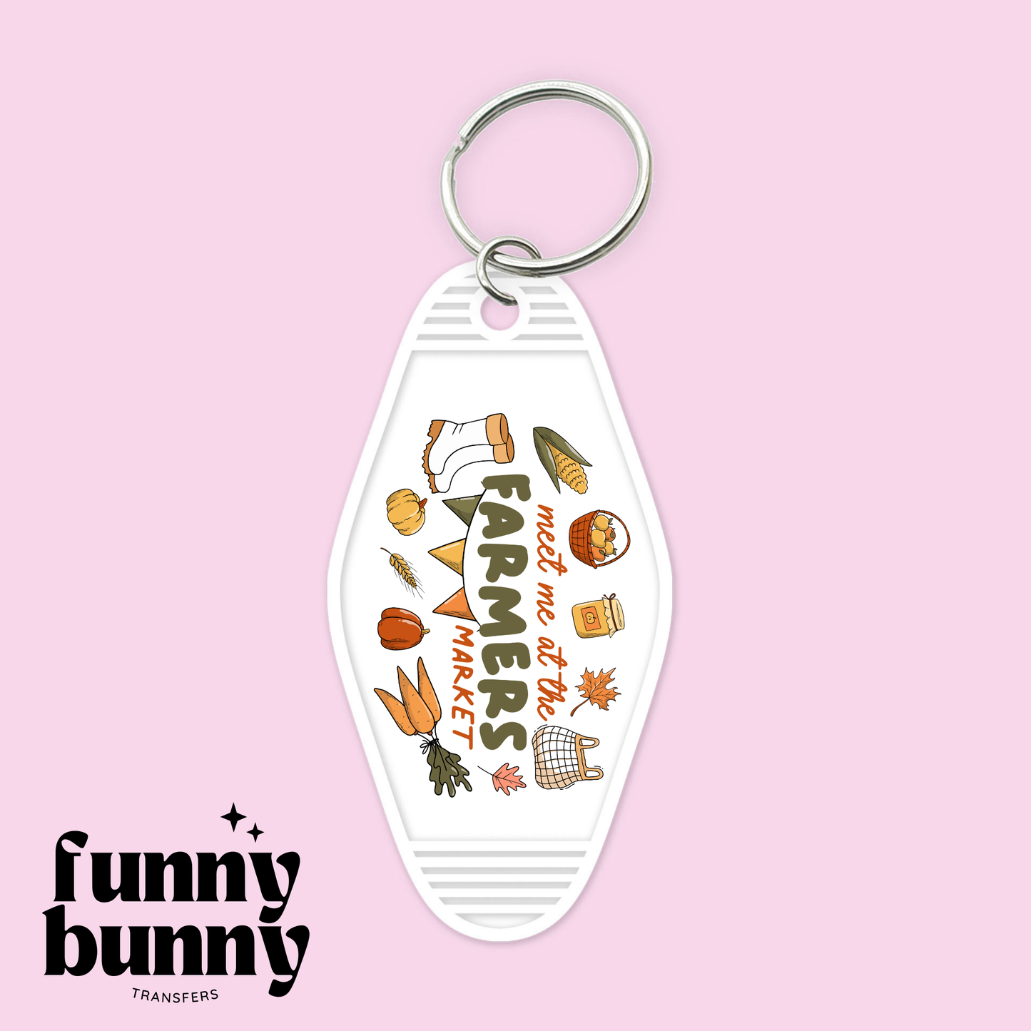 Farmers Market - Motel Keychain