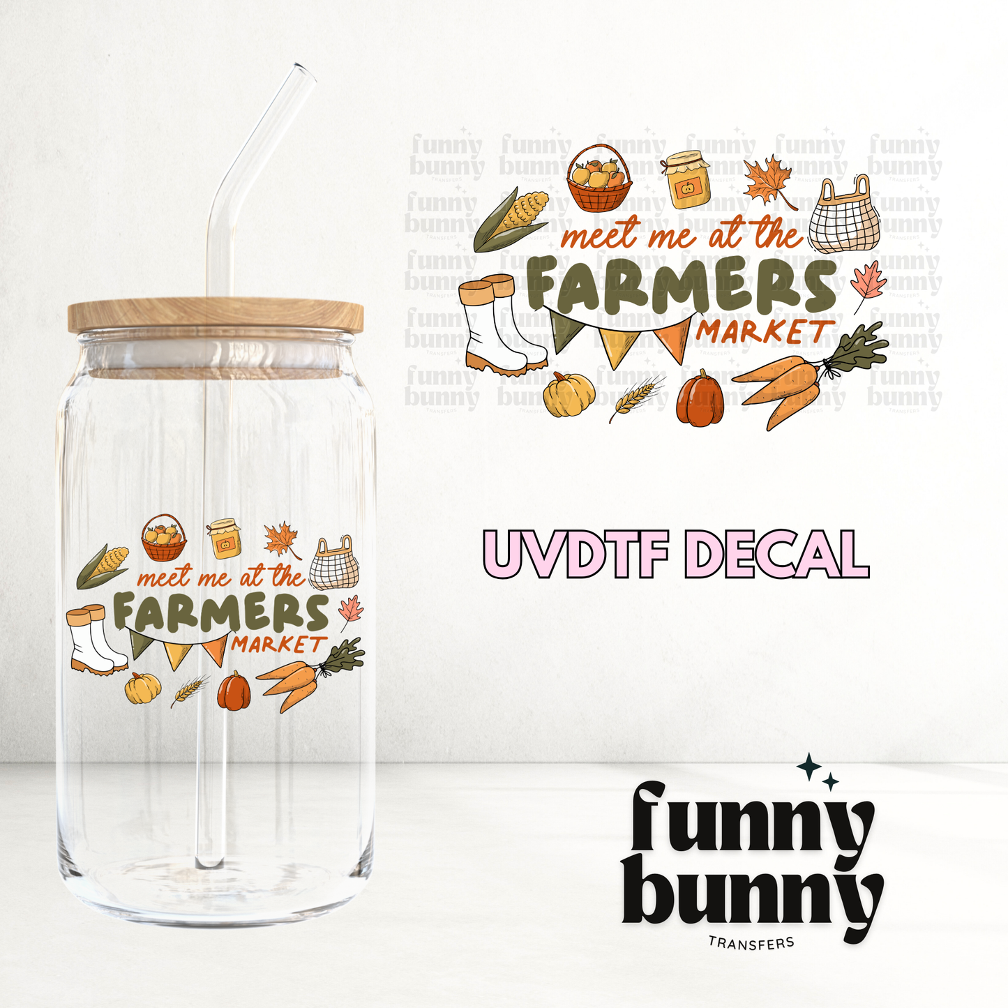 Farmers Market - UVDTF Decal