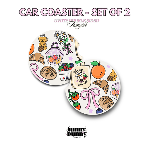 Farmers Market Essentials - UVDTF Coaster