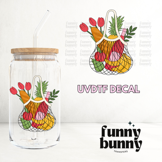 Farmers Market Essentials - UVDTF Decal