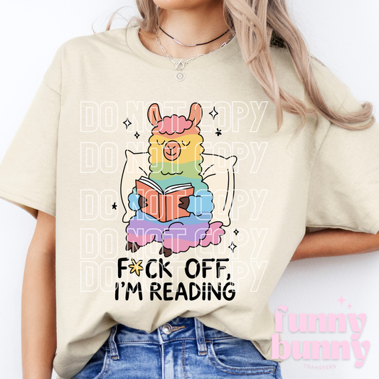 Fcuk Off Im Reading - DTF Transfer