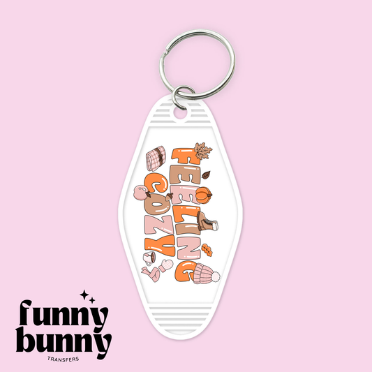 Feeling Cozy - Motel Keychain