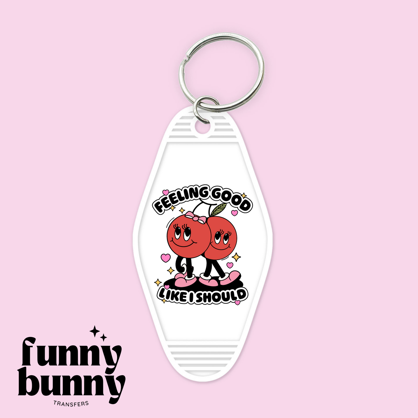 Feeling Good Cherries - Motel Keychain