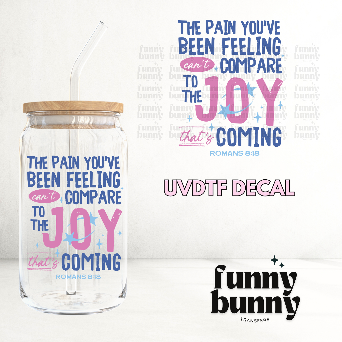 Feeling Joy - UVDTF Decal