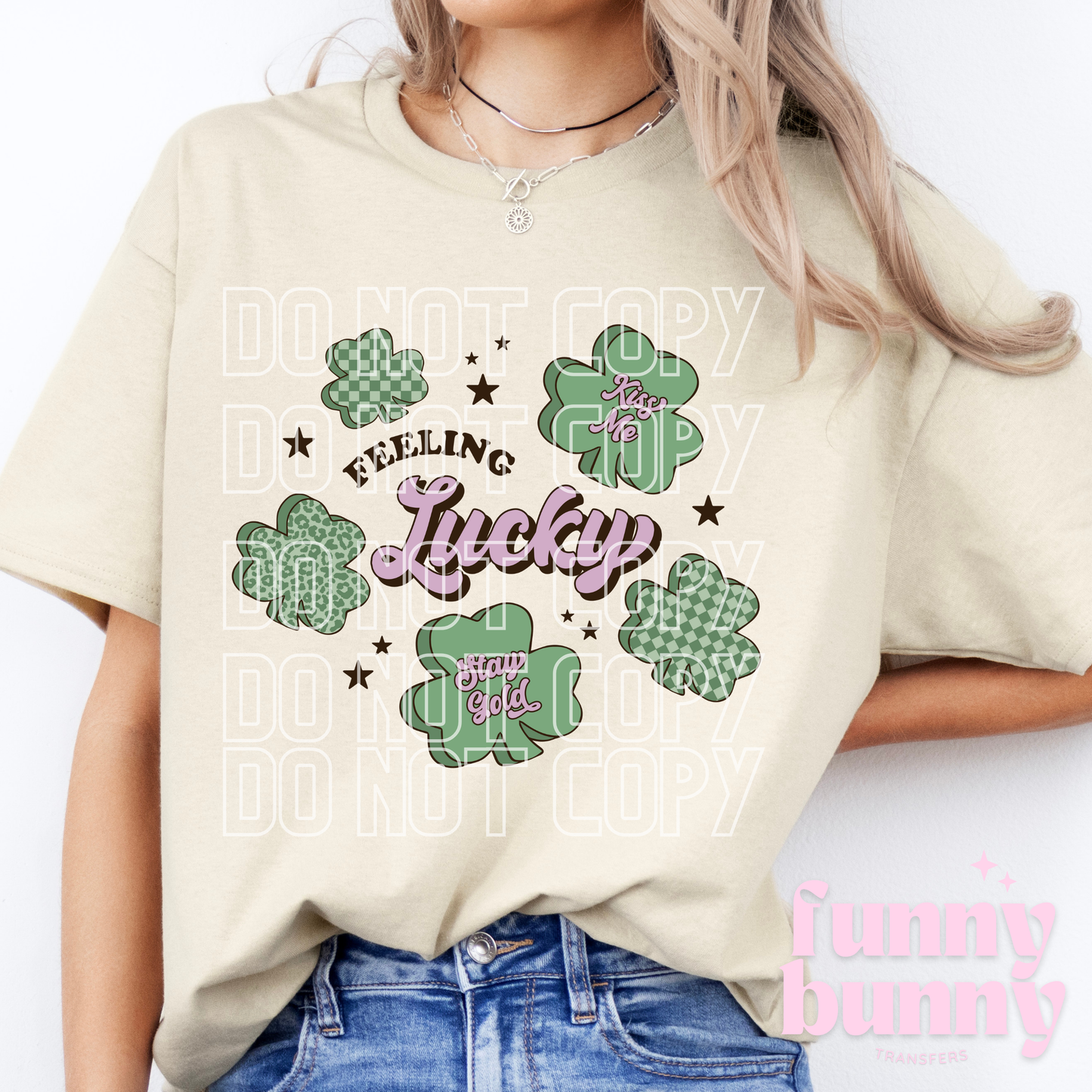 Feeling Lucky Clover - DTF Transfer