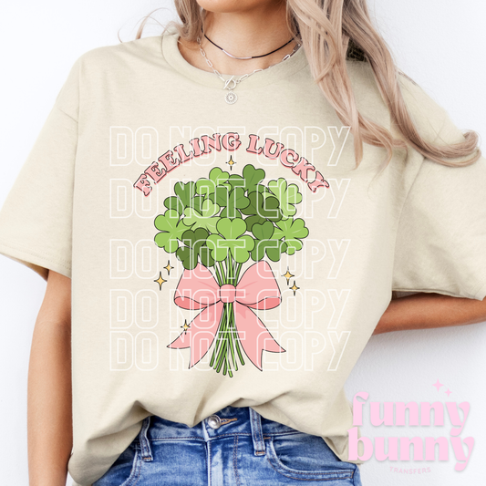 Feeling Lucky Bouquet - DTF Transfer
