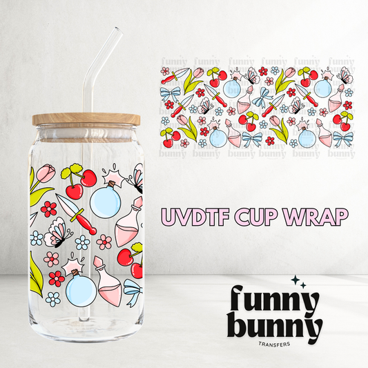 Feminine Rage - 16oz UVDTF Cup Wrap
