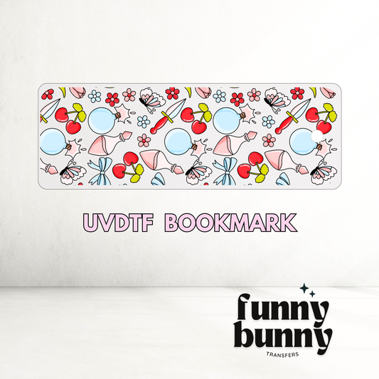 Feminine Rage - UVDTF Bookmark Decal