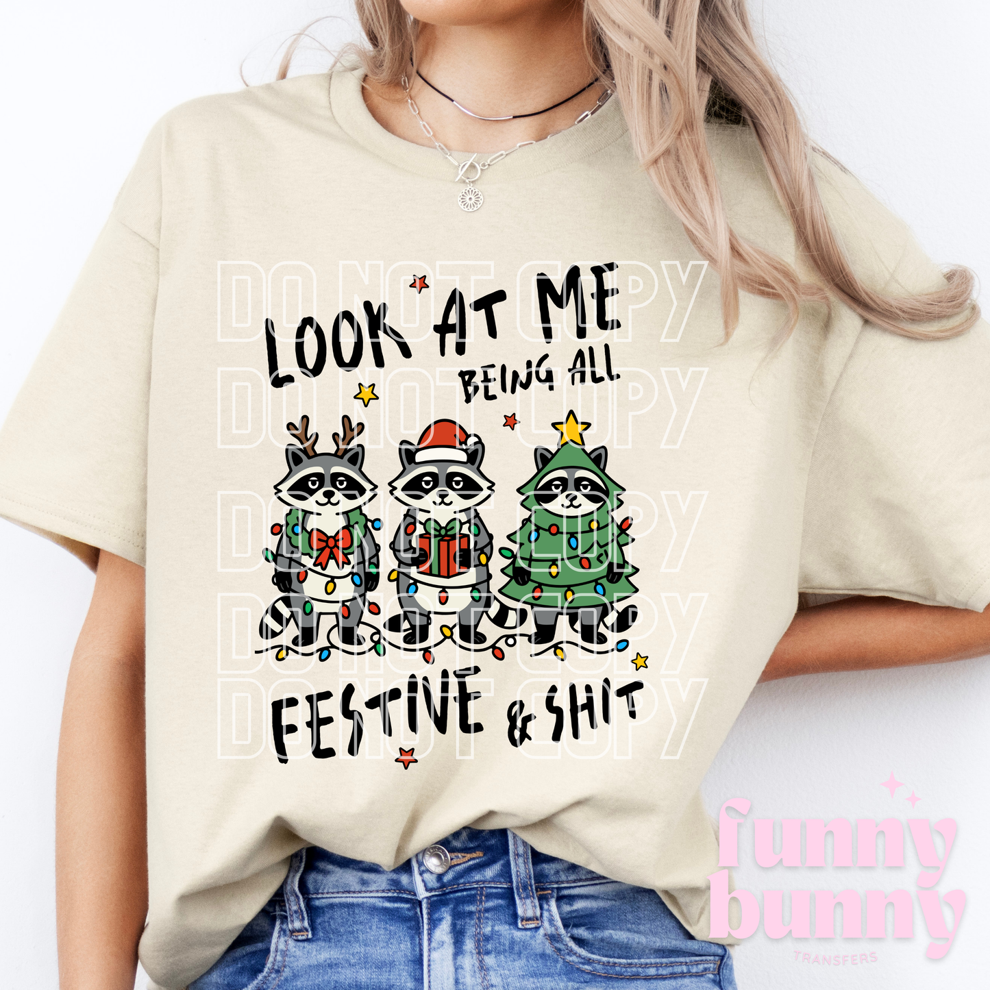 Festive & Shit - DTF Transfer