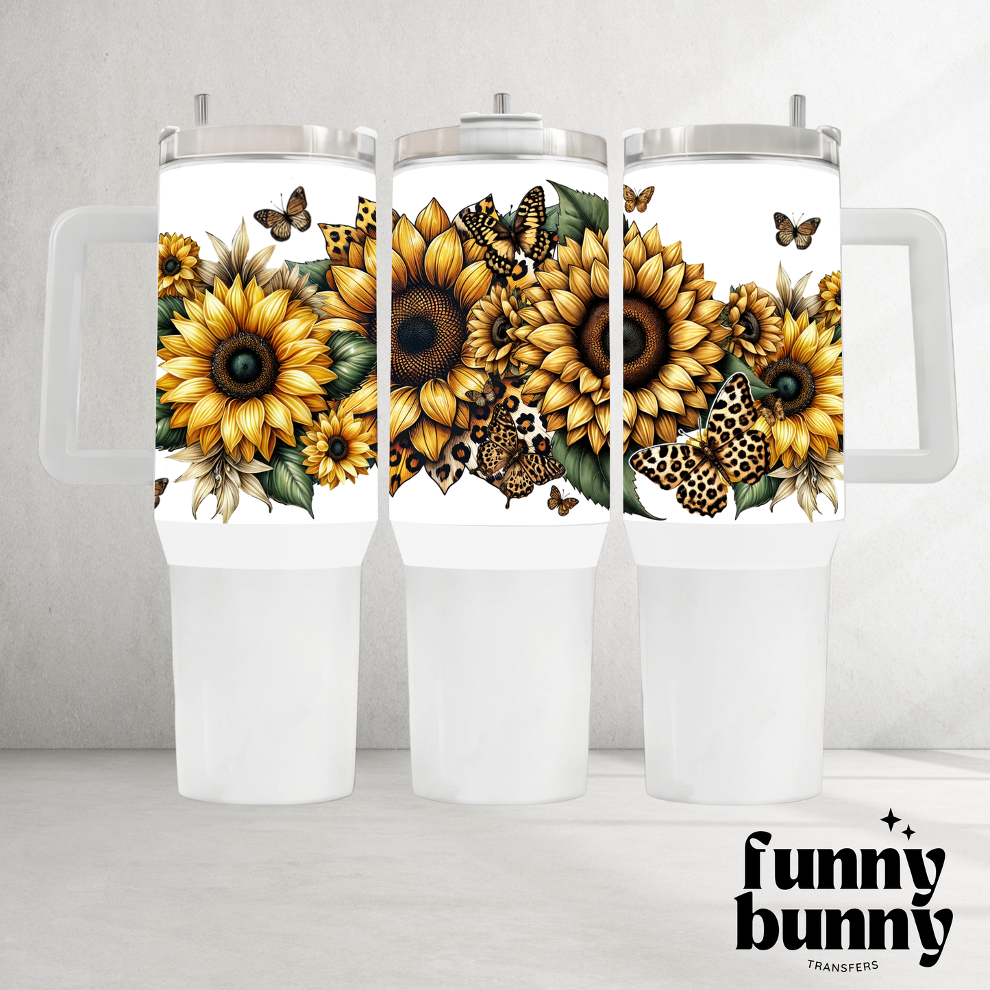 Field Of Sunflowers - 40oz UVDTF Tumbler Wrap