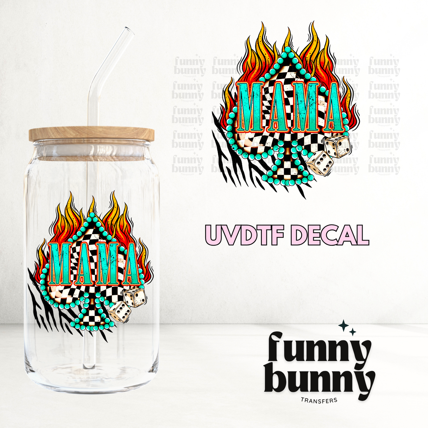 Fierce Mama 2.0 - UVDTF Decal