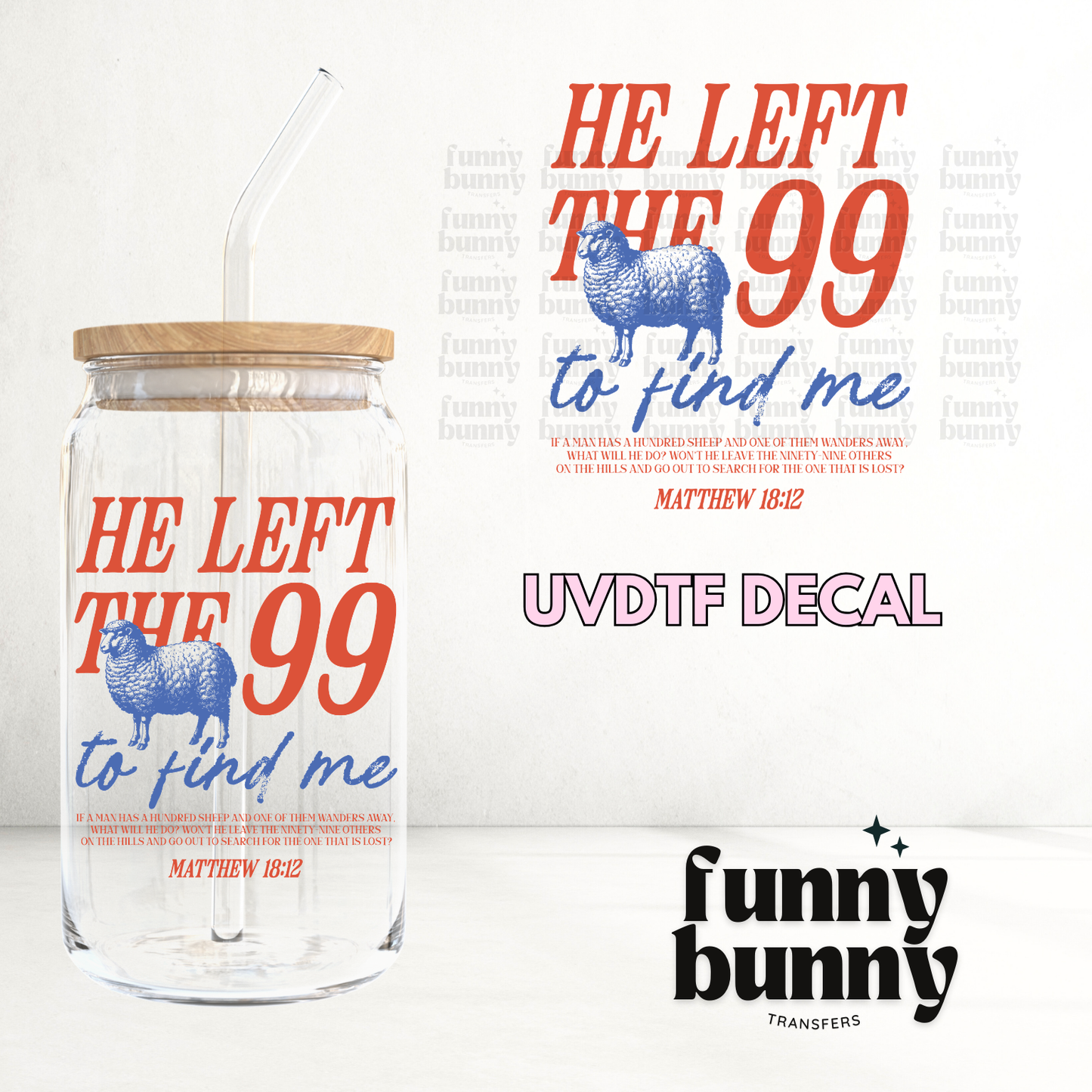 Find Me - UVDTF Decal