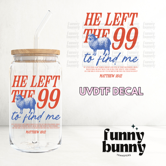 Find Me - UVDTF Decal