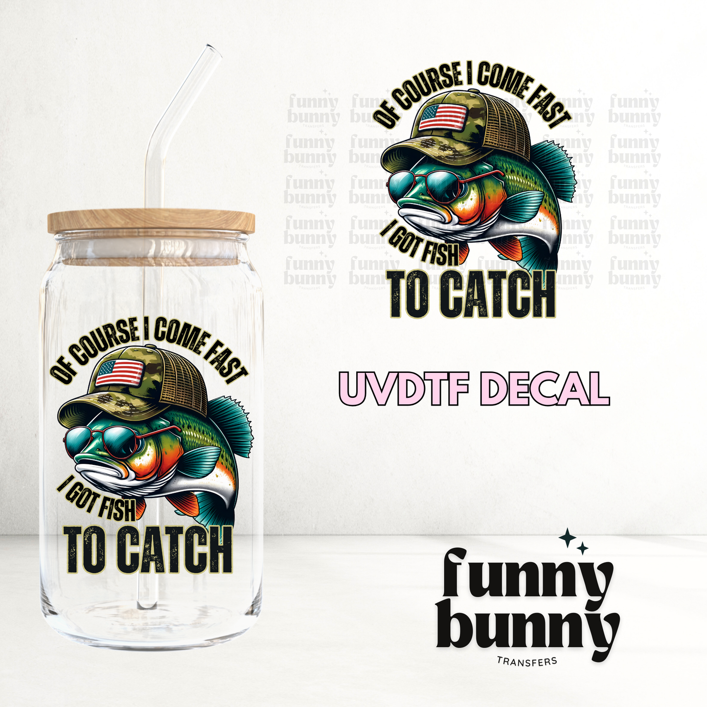 Fish To Catch - UVDTF Decal