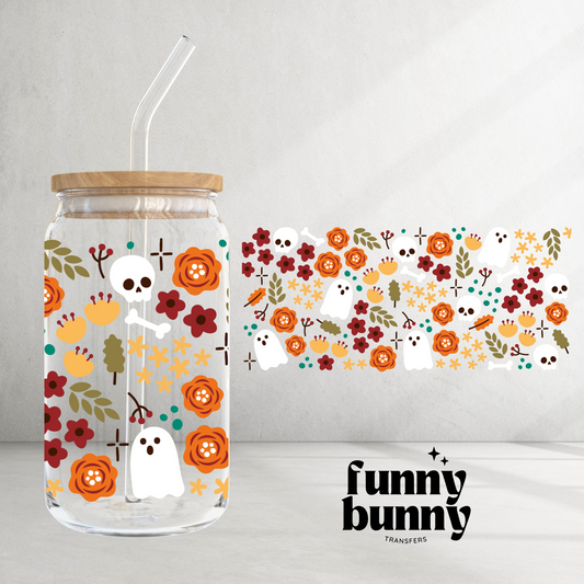 Deadly Fall Leaves - 16oz UVDTF Cup Wrap