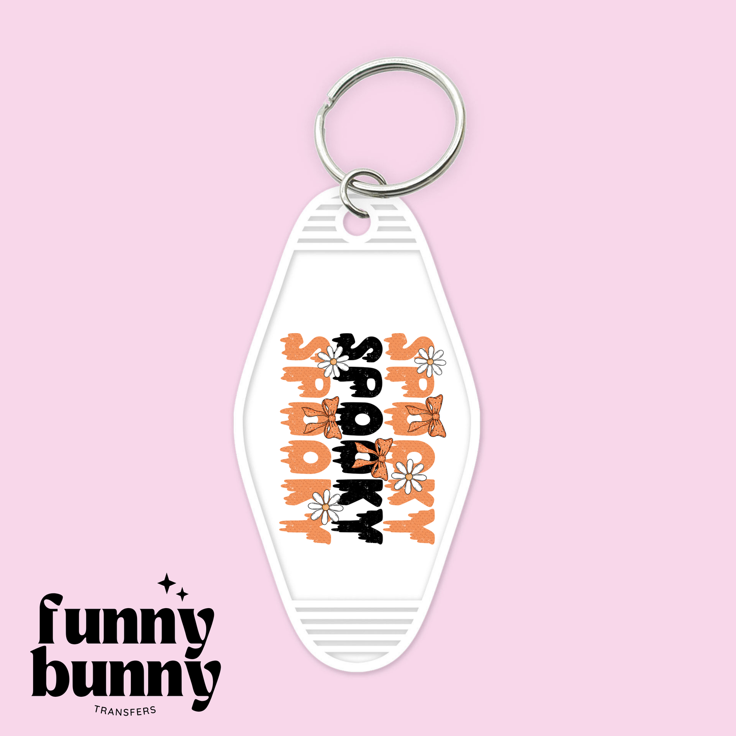 Floral Spooky - Motel Keychain