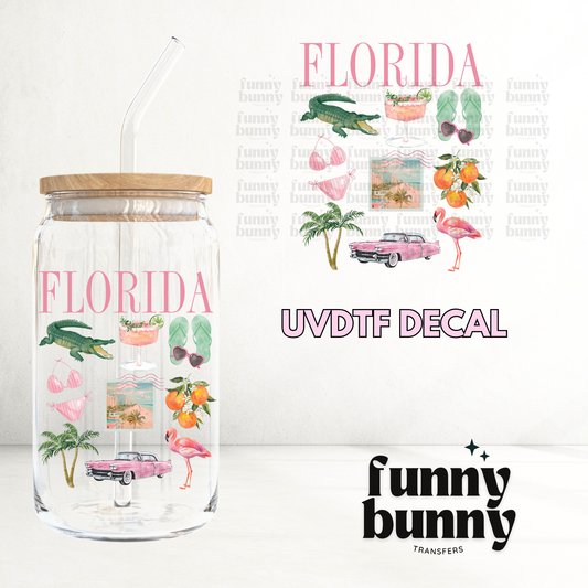 Florida Girlie - UVDTF Decal