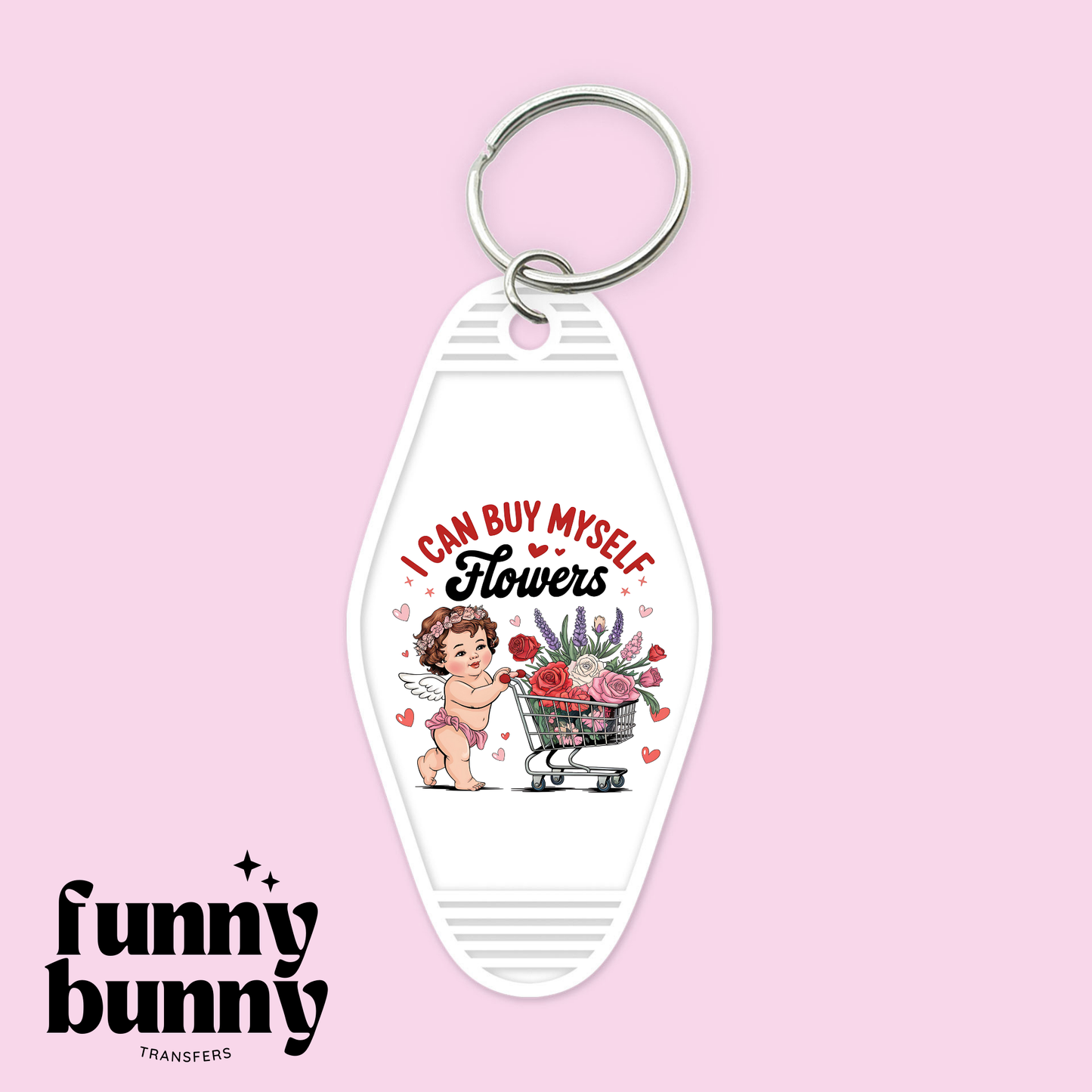 Flower Cupid - Motel Keychain