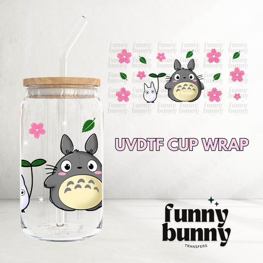 Fluffy Friends - 16oz UVDTF Cup Wrap