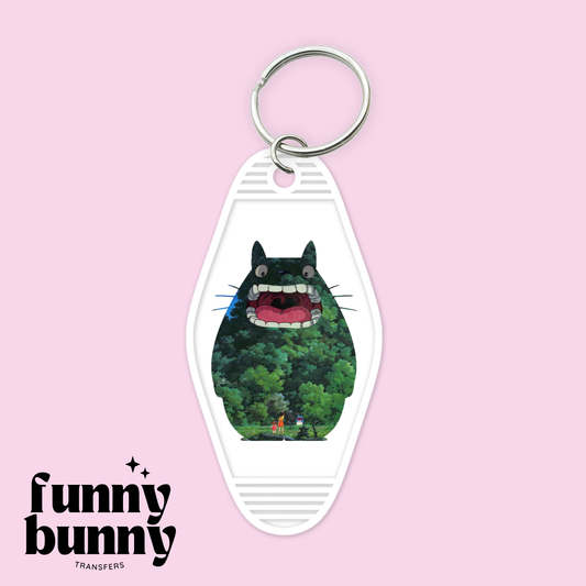 Forest Spirit Neighbor - Motel Keychain