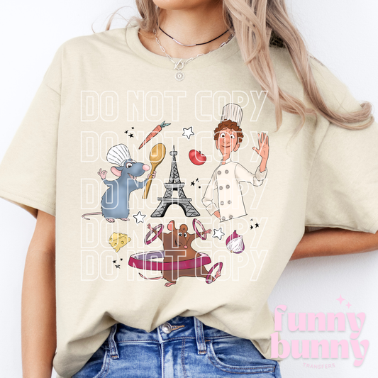 French Mouse - DTF Transfer