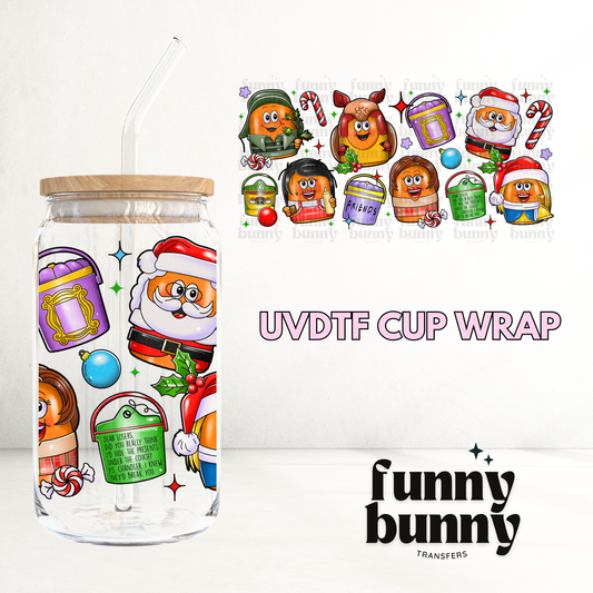 Friends Nuggies - 16oz UVDTF Cup Wrap