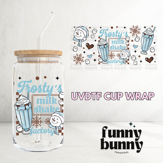 Frostie Milk Shake - 16oz UVDTF Cup Wrap