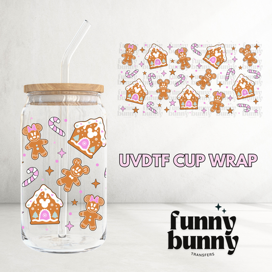 Frosty Cookies - 16oz UVDTF Cup Wrap