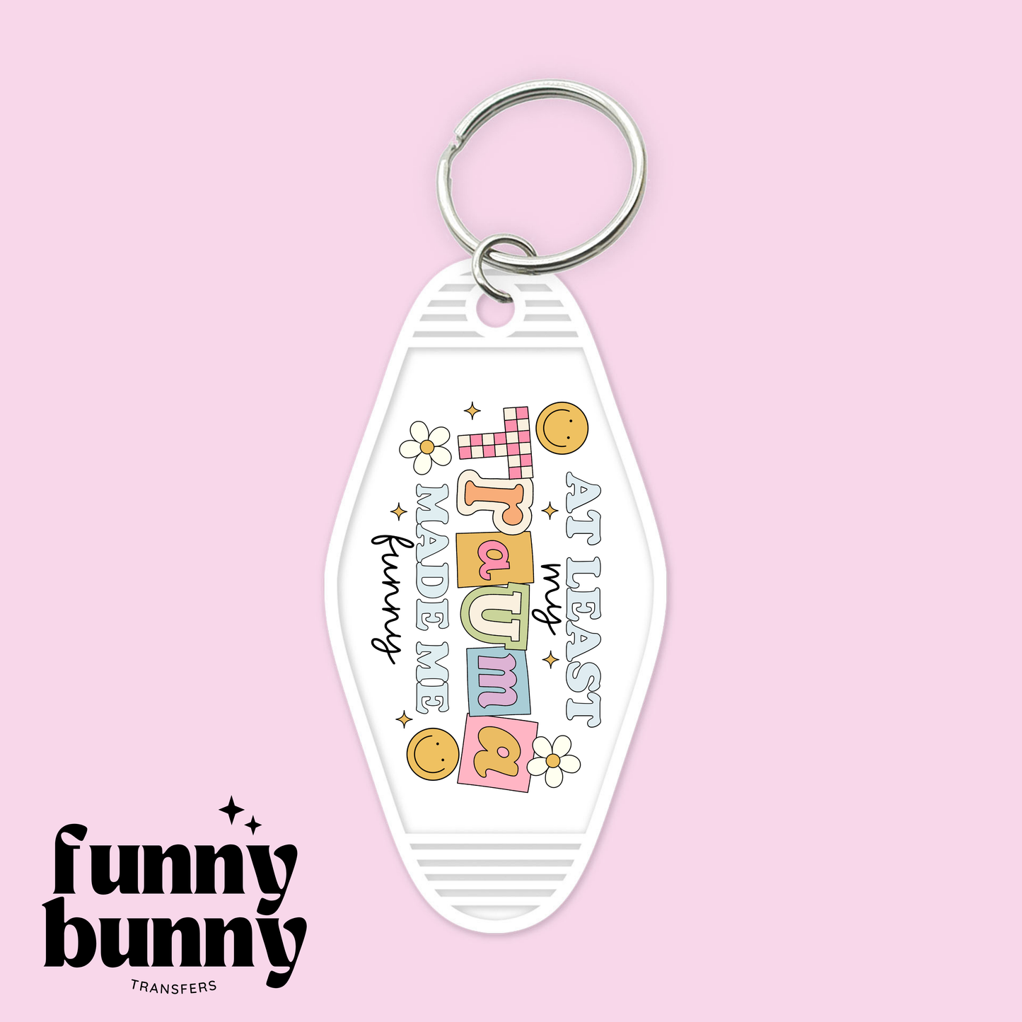 Funny Trauma - Motel Keychain